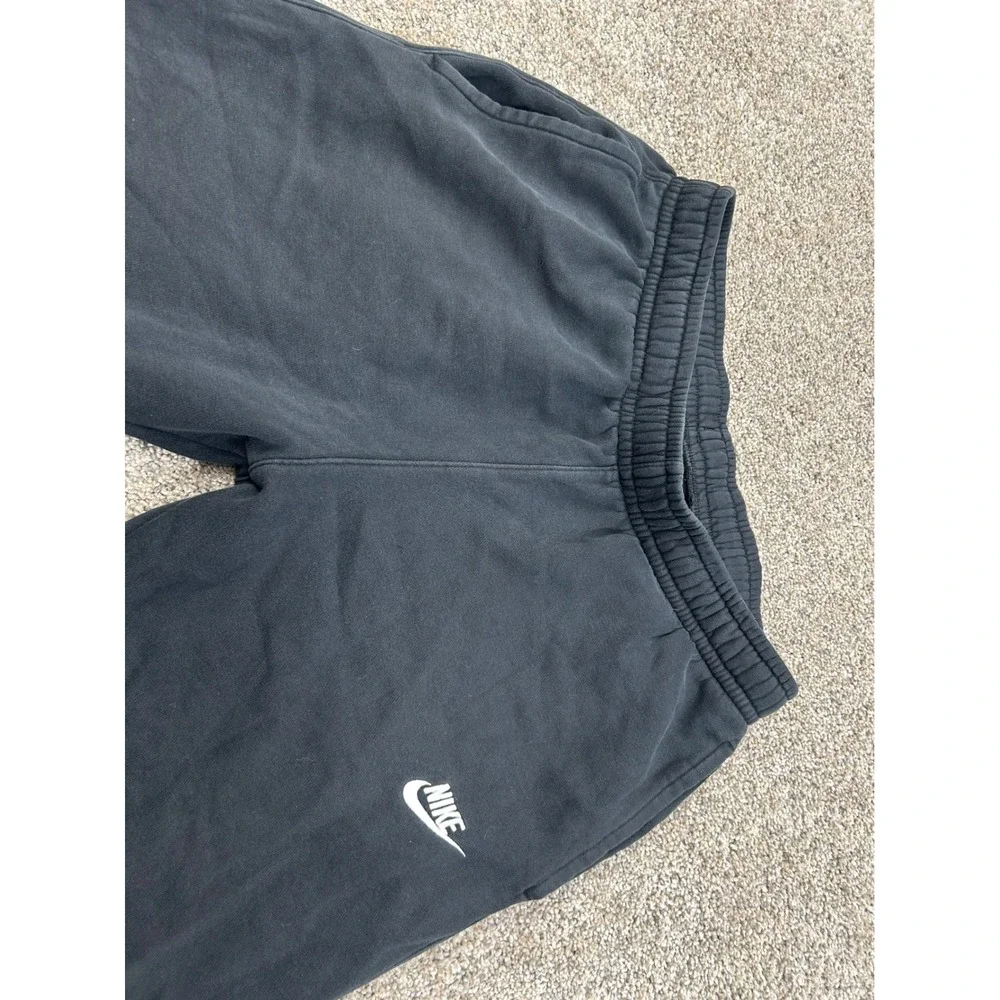 Nike Sportswear Club Fleece Joggers Mens Medium Black Sweatpant BV2671-010 #0578